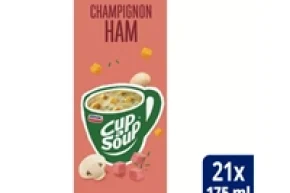 Cup a soup Champignon/ham 175 ml (21 stuks per doos)