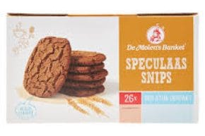 De Molen's Banket speculaas snips 26 stuks à 48 gram