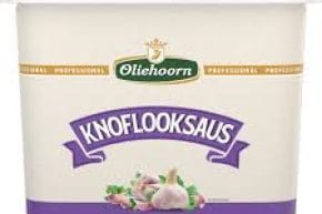 Oliehoorn knoflooksaus 2,5 liter