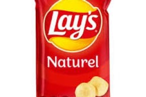 Lays naturel chips 200 gram