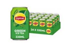 Lipton ice tea green tray 24 blikjes à 330 ml