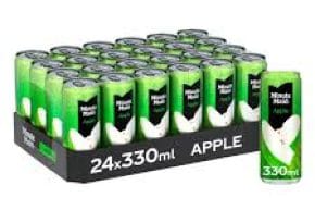 Minute maid appelsap 24 blikjes à 330 ml