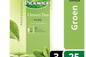 Pickwick thee groente thee 3 doosjes à 25 zakjes