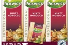 Pickwick thee minty morocco 3 doosjes à 25 zakjes