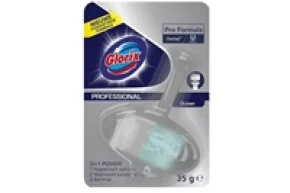 Toiletblok Glorix ocean fresh met houder